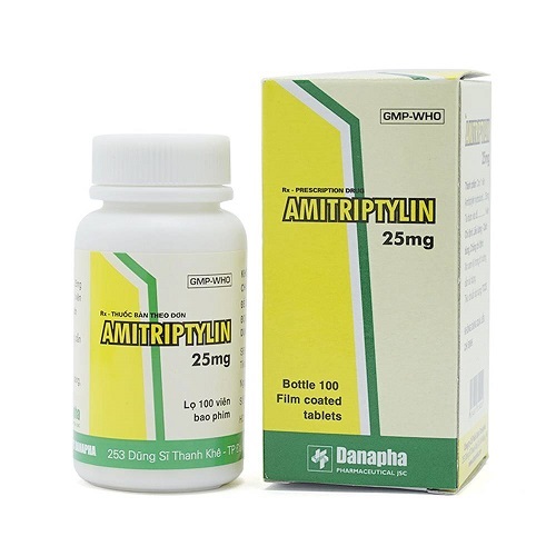 Amitriptylin 25mg Lọ 100v Đà Nẵng - Dược phẩm Hồng Phát