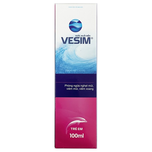 Nước biển Vesim trẻ em Lọ*100ml - Dược phẩm Hồng Phát