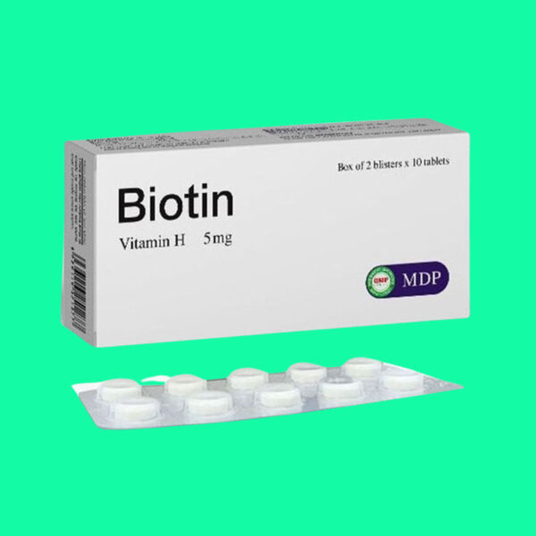 Biotin 5mg MDP H 2v*10v