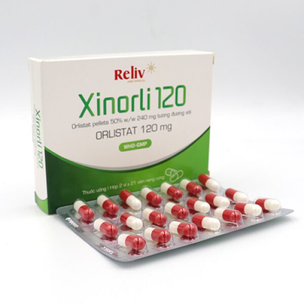 Xinorli 120mg ( orlistat ) H*2v*21v Date 1/27