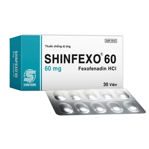 Shinfexo 60 ( Fexofenadin ) H*3v/10v